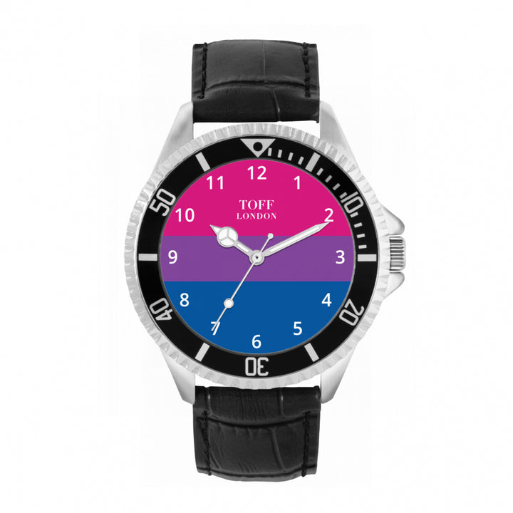 42mm Pride Bisexual Flag Watch