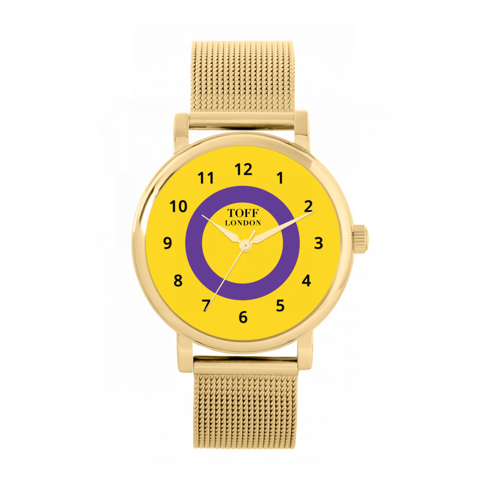 38mm Pride Intersex Flag Watch