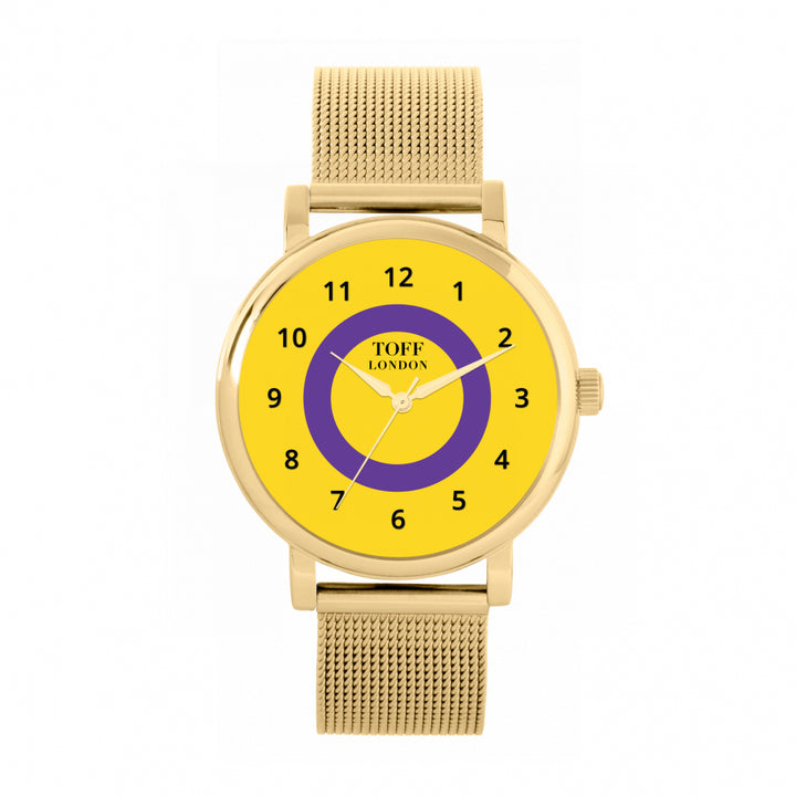 38mm Pride Intersex Flag Watch