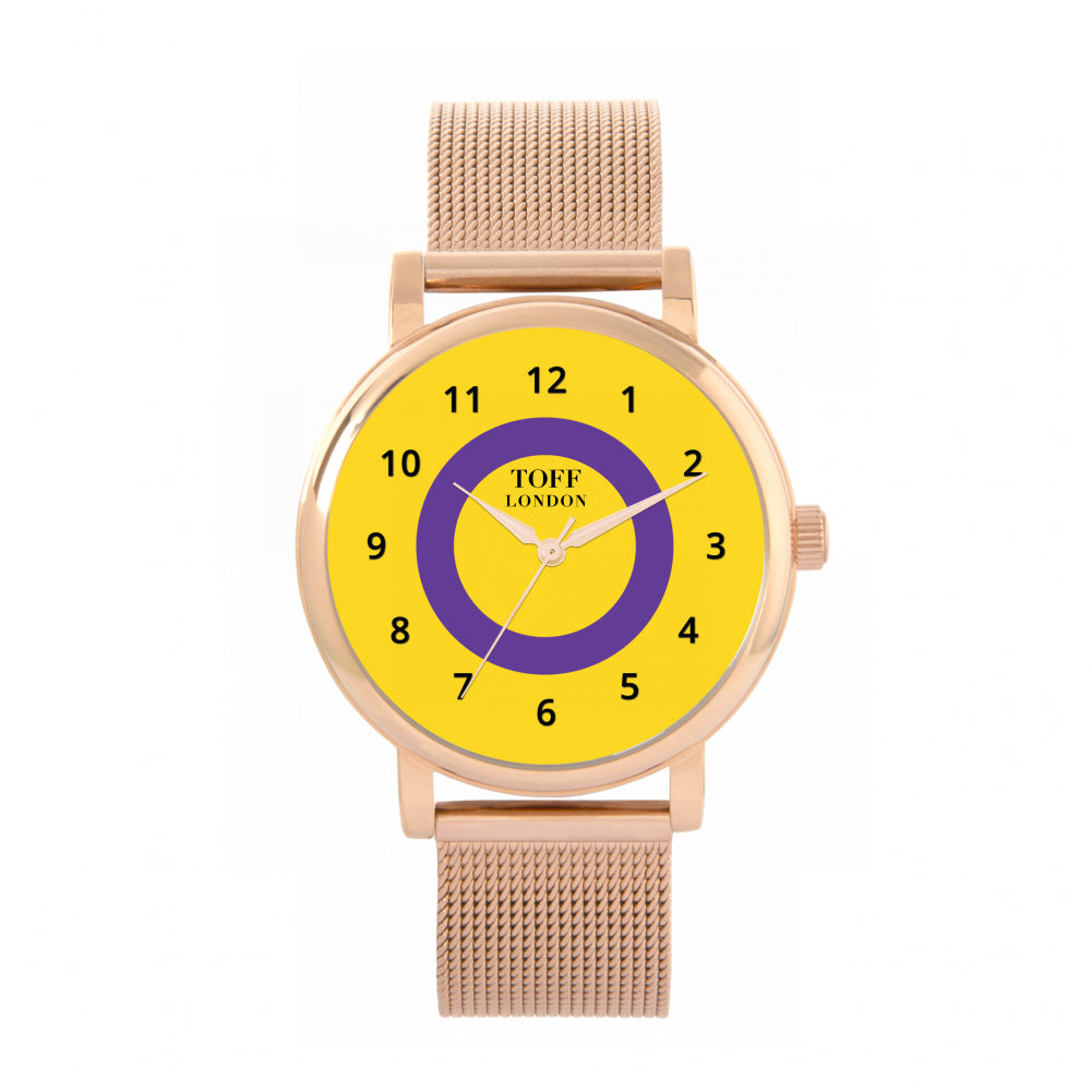 38mm Pride Intersex Flag Watch