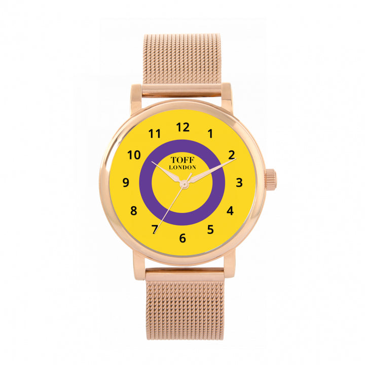 38mm Pride Intersex Flag Watch