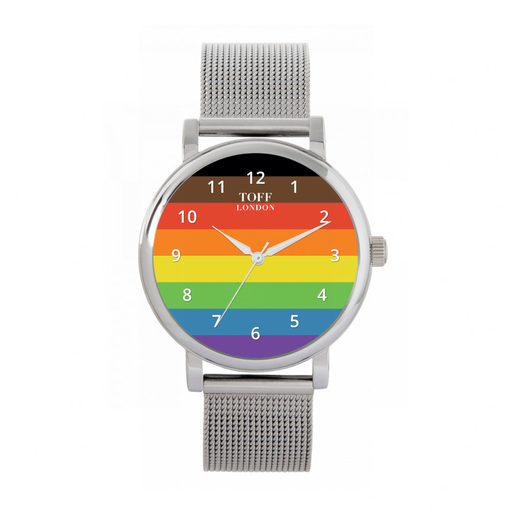 38mm Pride More Colour More Pride Flag Watch