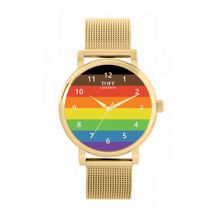 38mm Pride More Colour More Pride Flag Watch