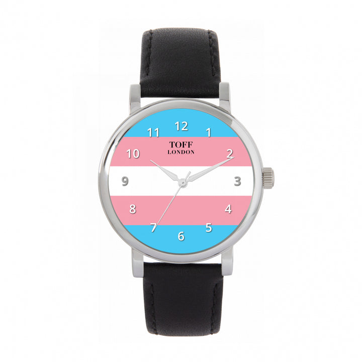 38mm Pride Transgender Flag Watch