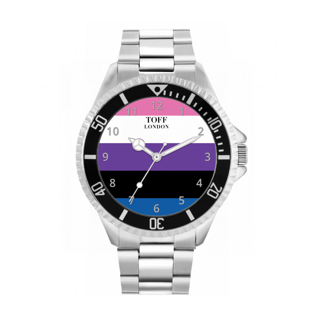 42mm Pride Genderfluid Flag Watch