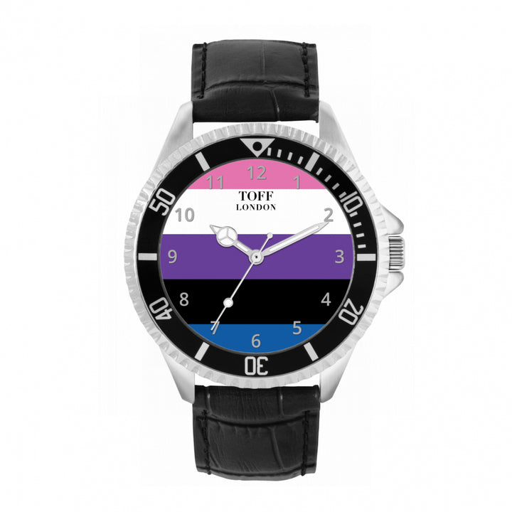 42mm Pride Genderfluid Flag Watch