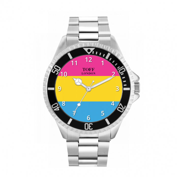 42mm Pride Pansexual Pride Flag Watch