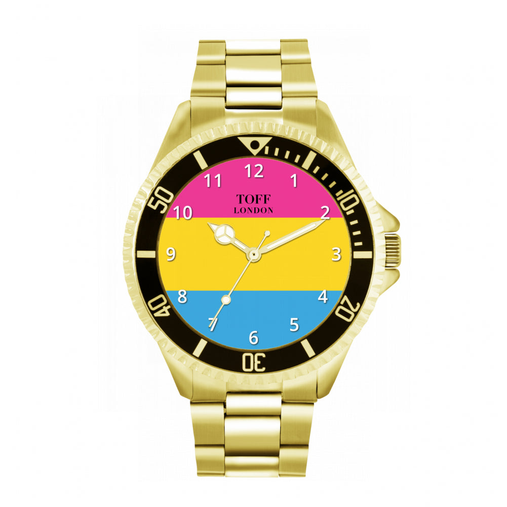 42mm Pride Pansexual Pride Flag Watch