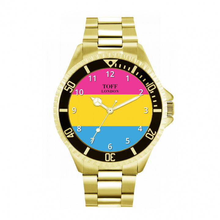 42mm Pride Pansexual Pride Flag Watch