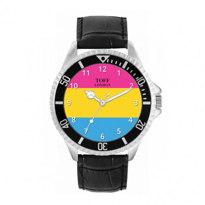 42mm Pride Pansexual Pride Flag Watch