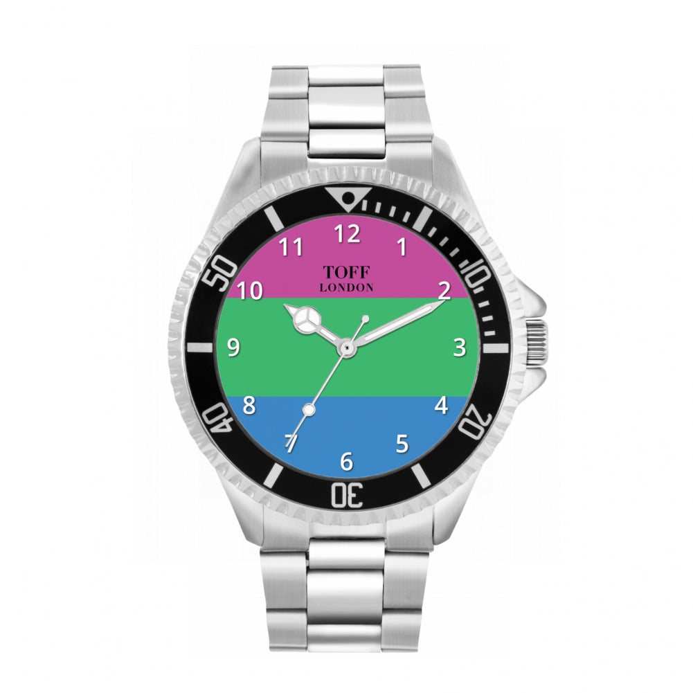 42mm Pride Polysexual Flag Watch