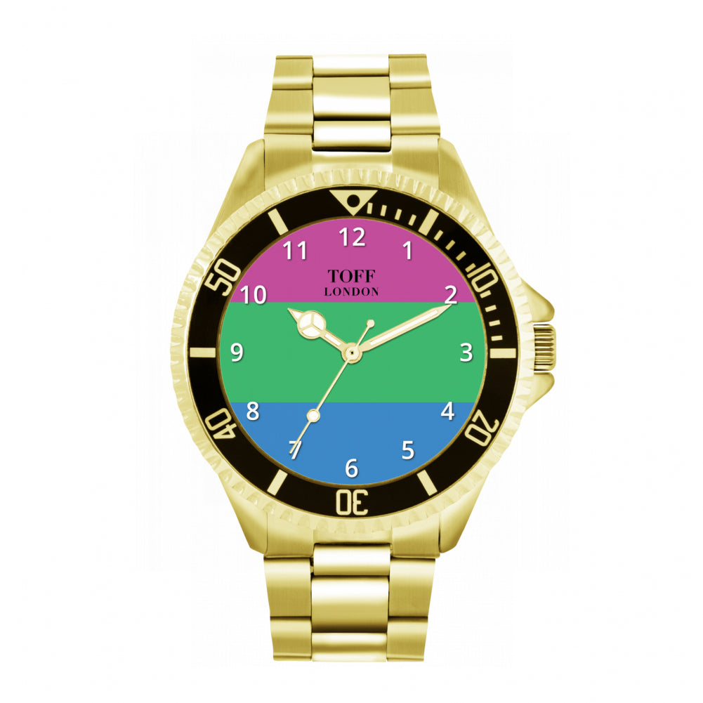 42mm Pride Polysexual Flag Watch
