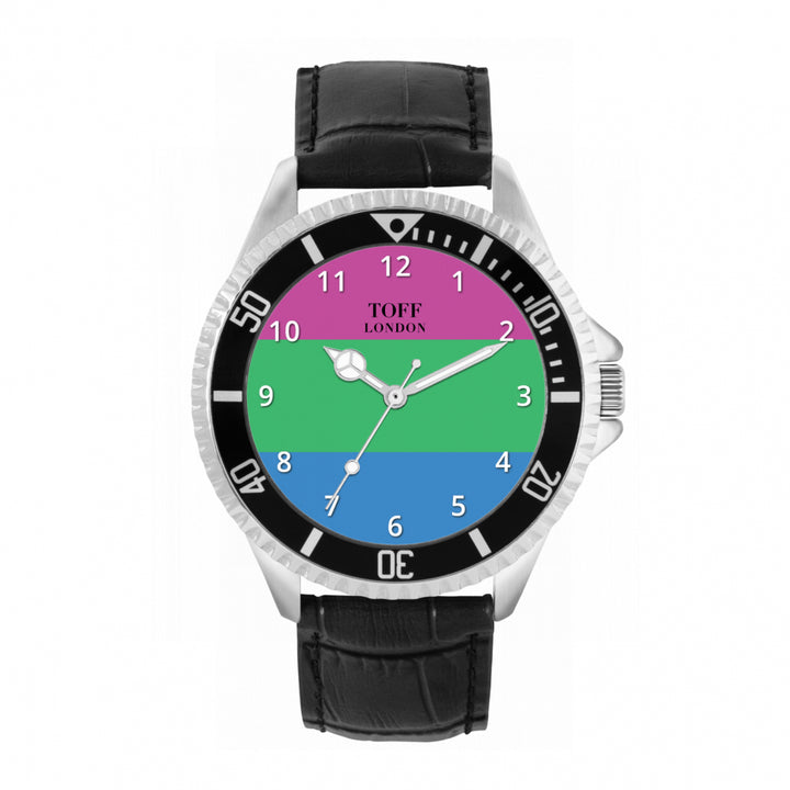 42mm Pride Polysexual Flag Watch