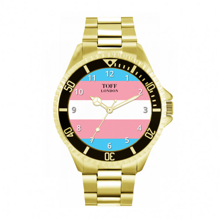 42mm Pride Transgender Flag Watch