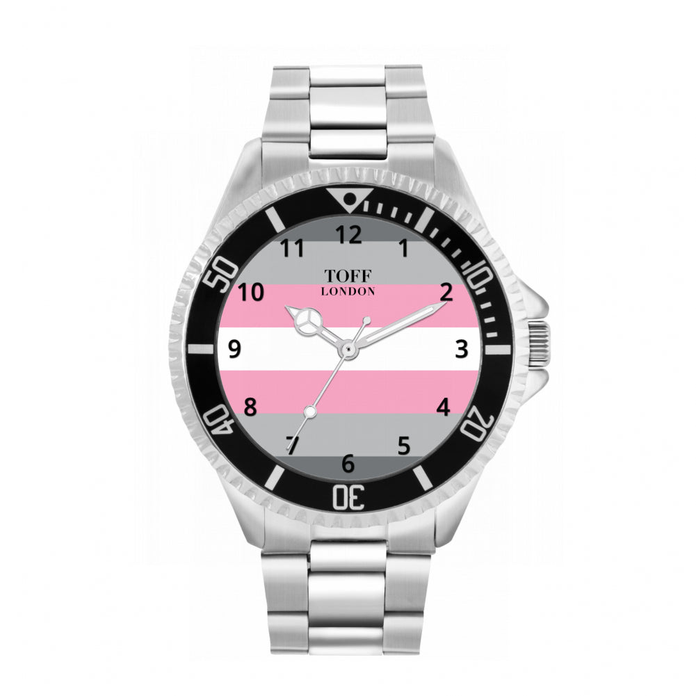 42mm Pride Girl Demigender Flag Watch