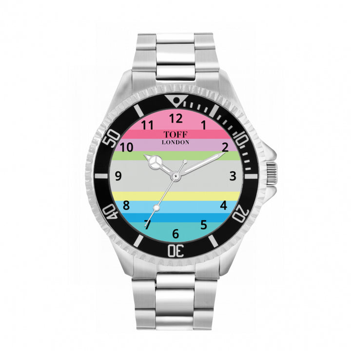 42mm Pride Gender Questioning Flag Watch