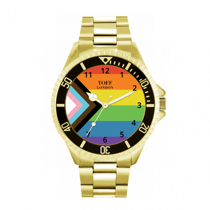 42mm Pride Progress Flag Watch