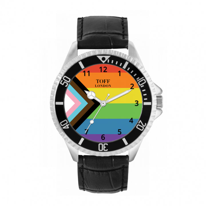 42mm Pride Progress Flag Watch