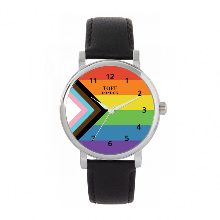 38mm Pride Progress Flag Watch