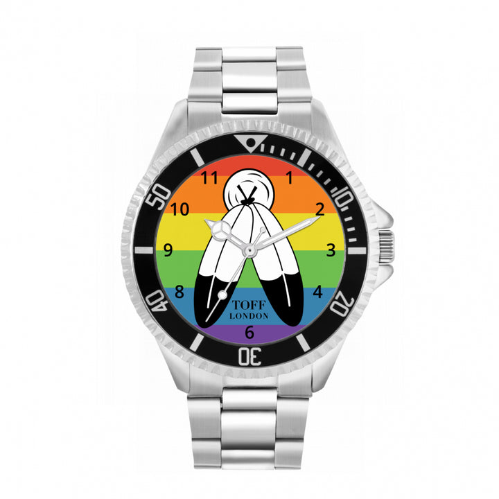 42mm Pride Two Spirit Flag Watch
