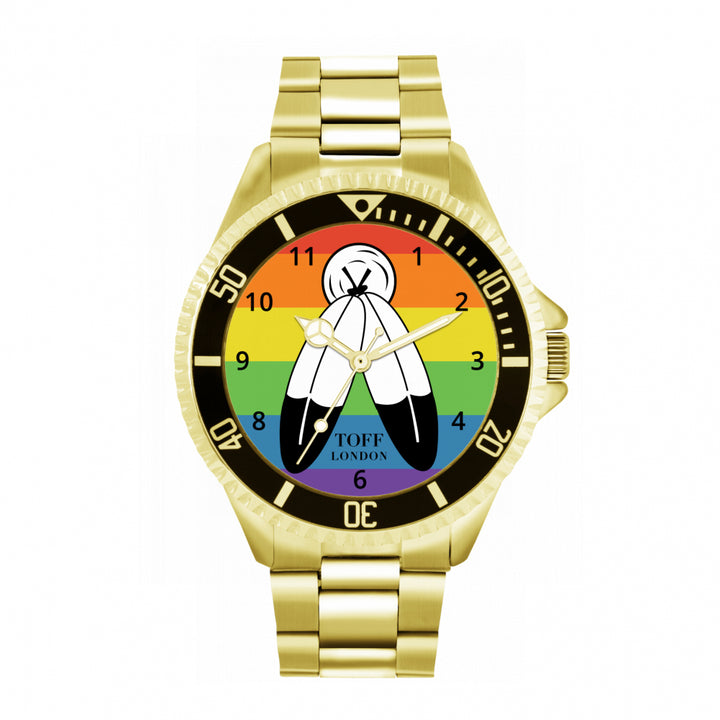 42mm Pride Two Spirit Flag Watch
