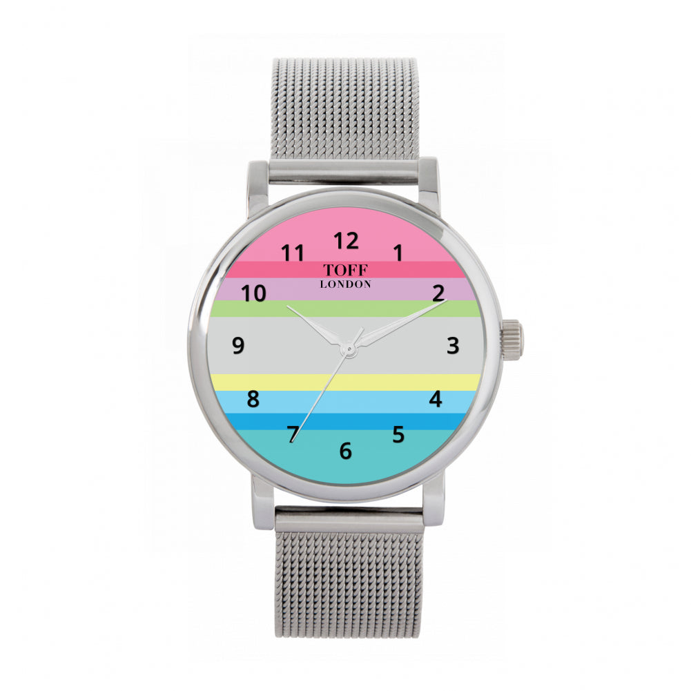 38mm Pride Gender Questioning Flag Watch