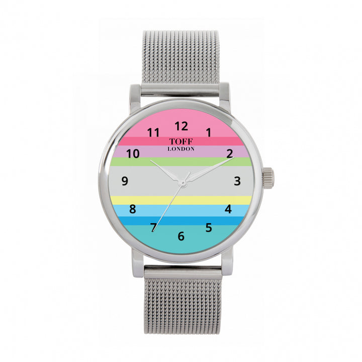 38mm Pride Gender Questioning Flag Watch