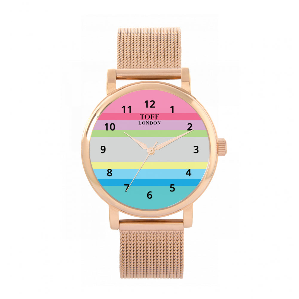 38mm Pride Gender Questioning Flag Watch