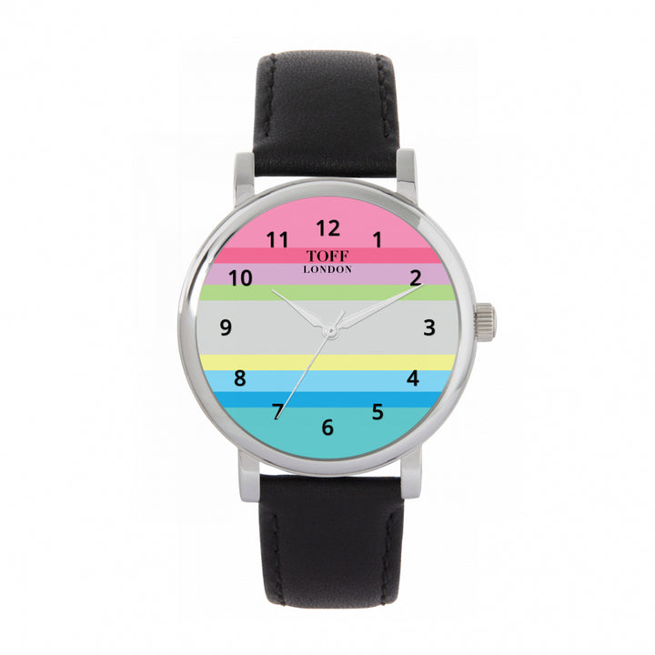 38mm Pride Gender Questioning Flag Watch