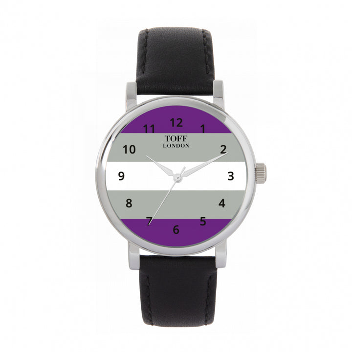 38mm Pride Greysexual Flag Watch