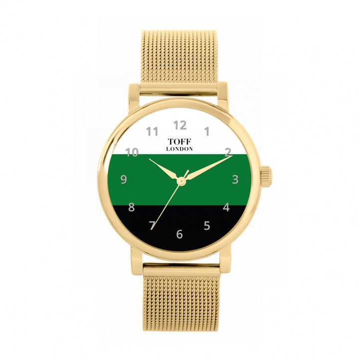 38mm Pride Neutrois Flag Watch