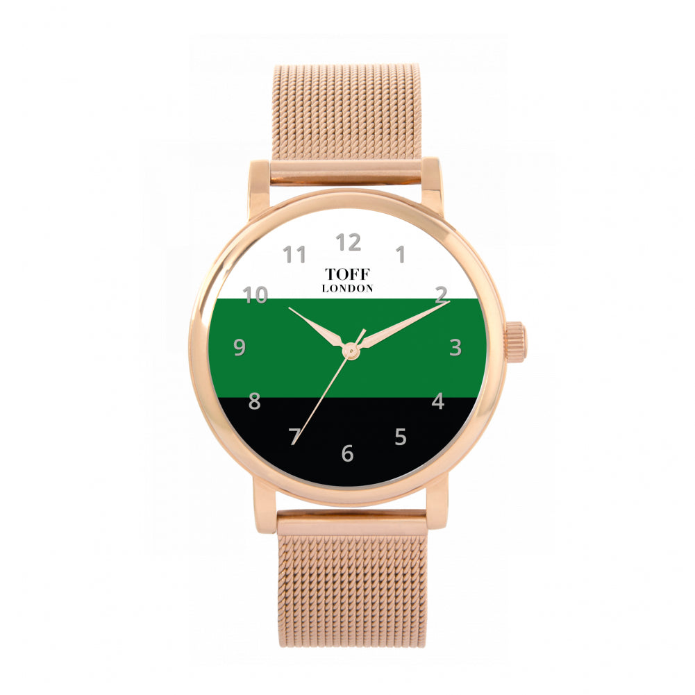 38mm Pride Neutrois Flag Watch