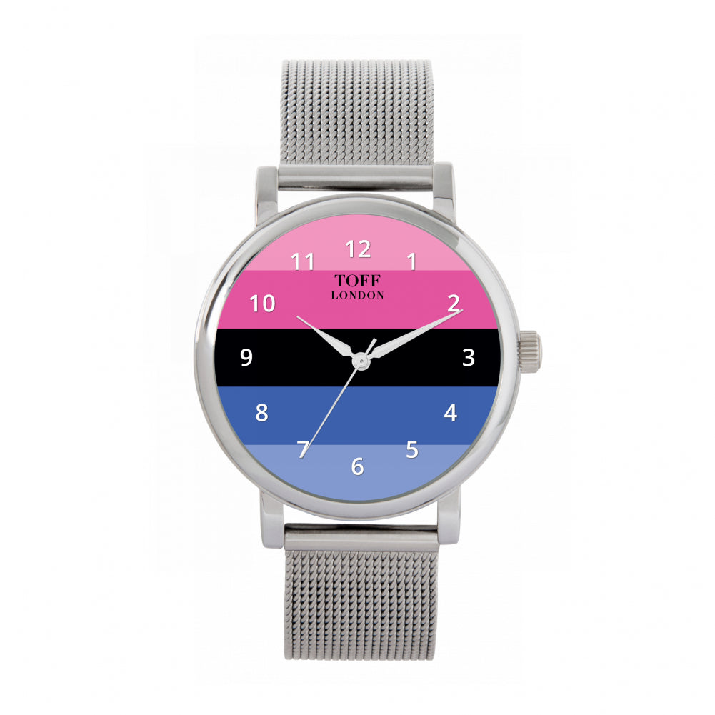 38mm Pride Omnisexual Flag Watch