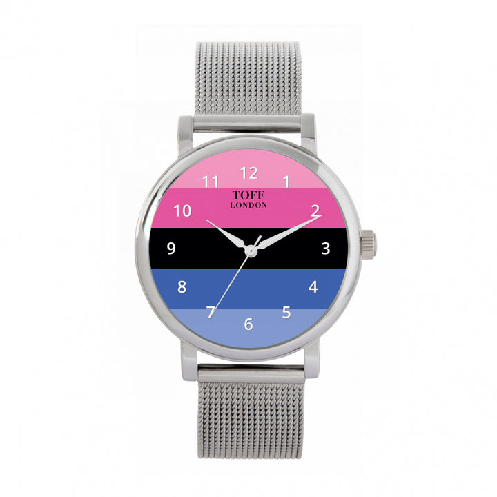 38mm Pride Omnisexual Flag Watch