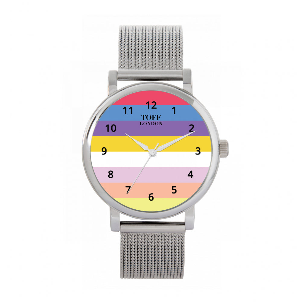 38mm Pride Pangender Flag Watch