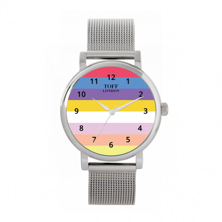 38mm Pride Pangender Flag Watch