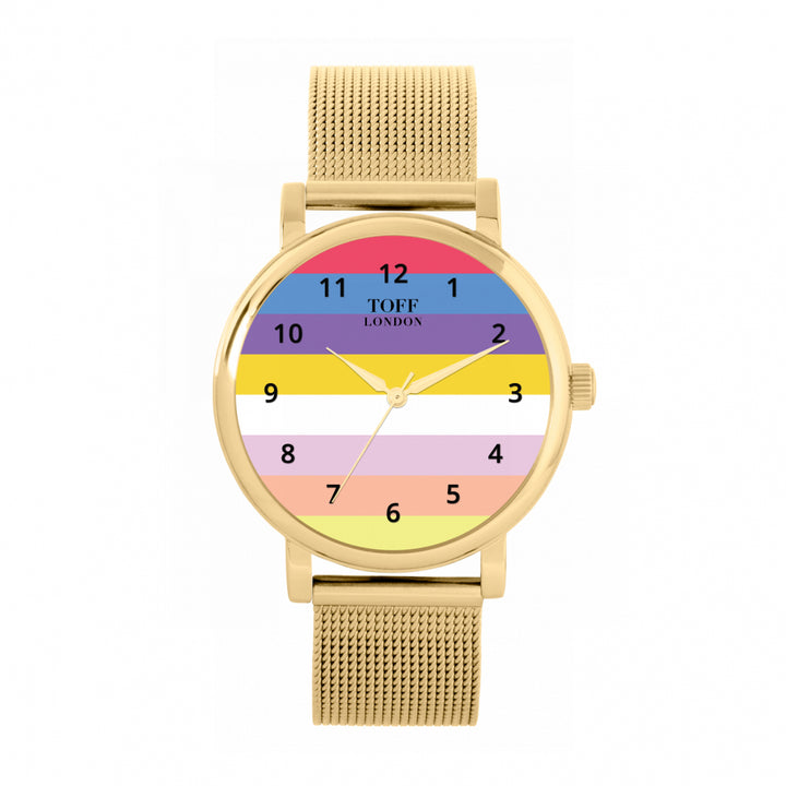 38mm Pride Pangender Flag Watch