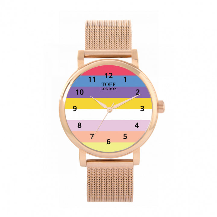 38mm Pride Pangender Flag Watch