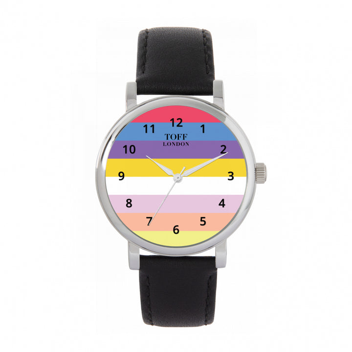 38mm Pride Pangender Flag Watch