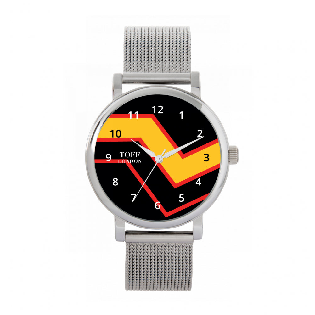38mm Pride Rubber Flag Watch