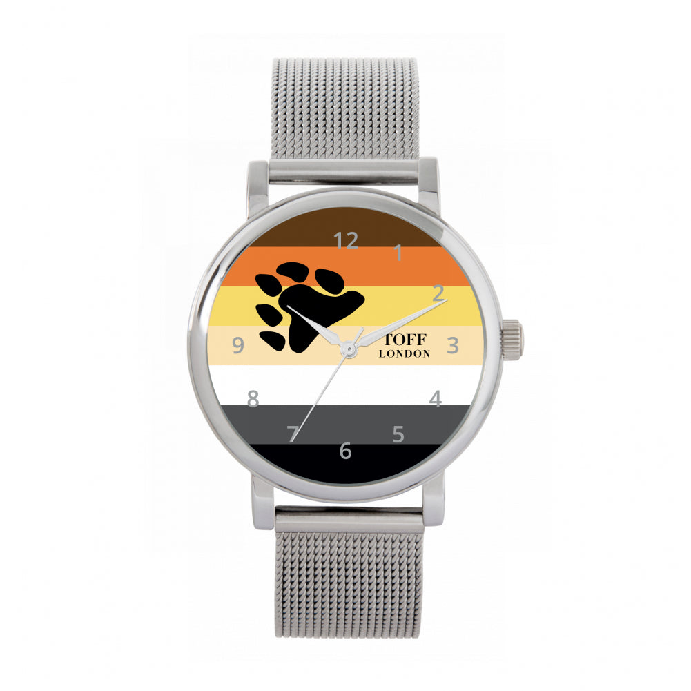 38mm Pride Bear Flag Watch
