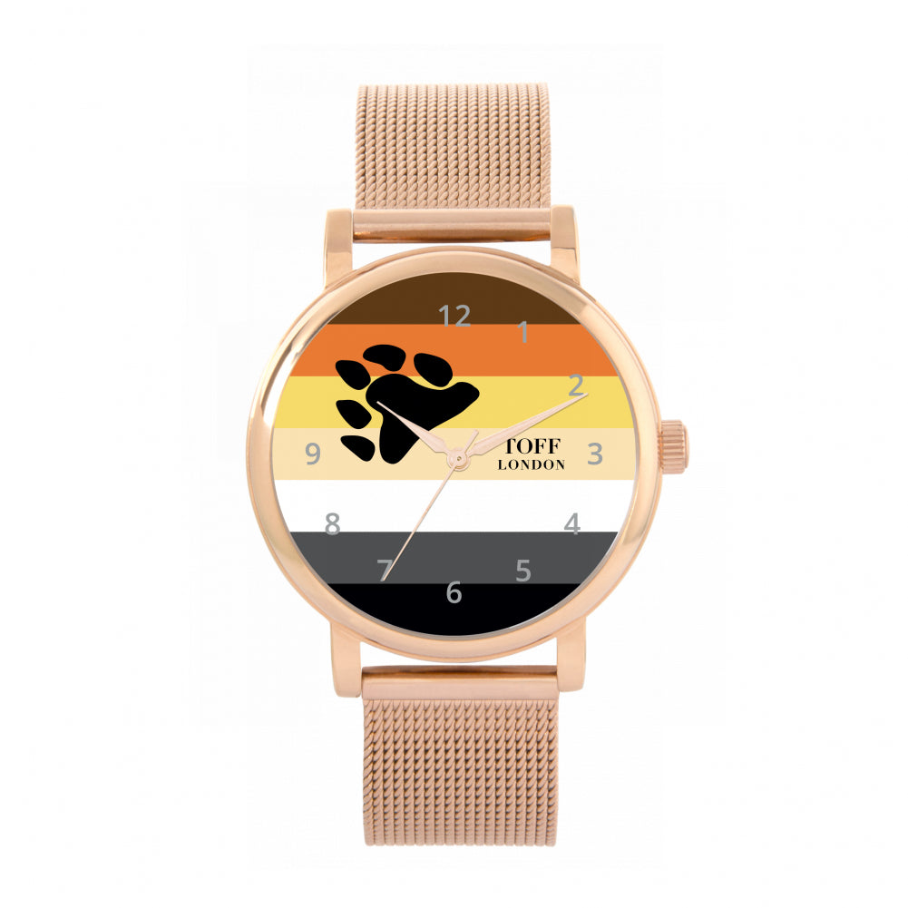 38mm Pride Bear Flag Watch