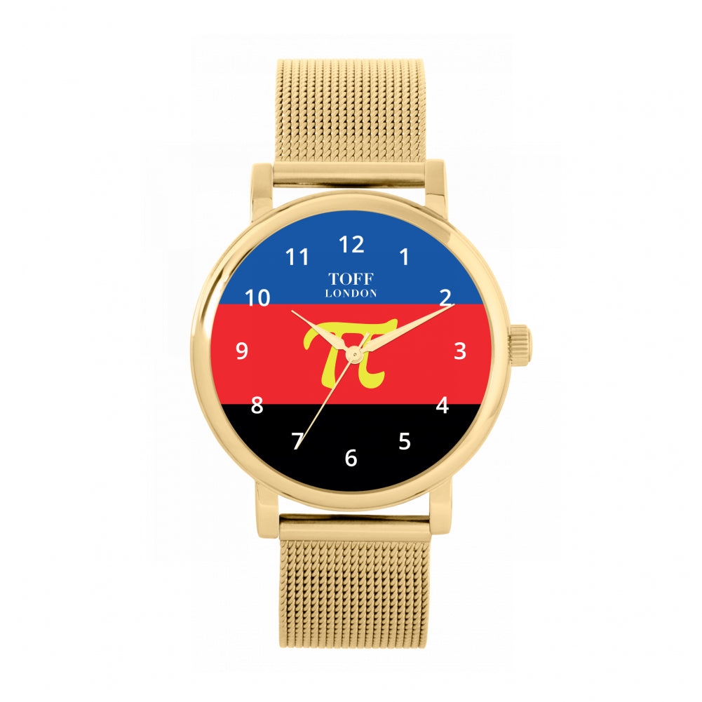 38mm Pride Polyamory Flag Watch