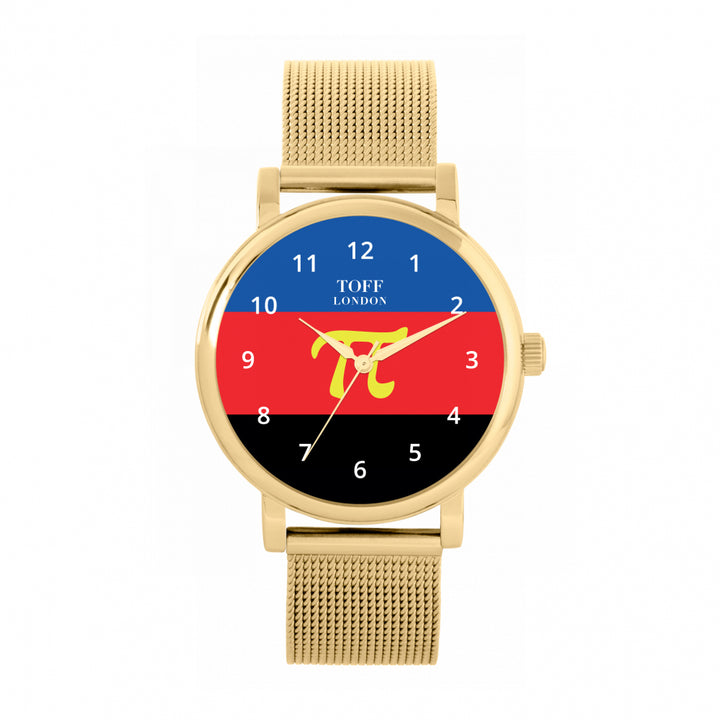 38mm Pride Polyamory Flag Watch