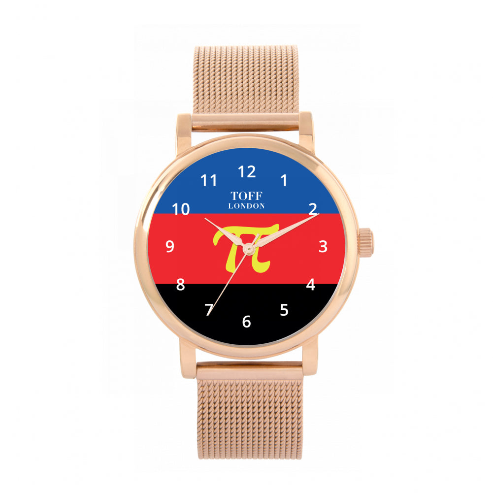 38mm Pride Polyamory Flag Watch