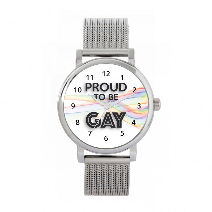 38mm Pride Rainbow Ribbon Proud Watch