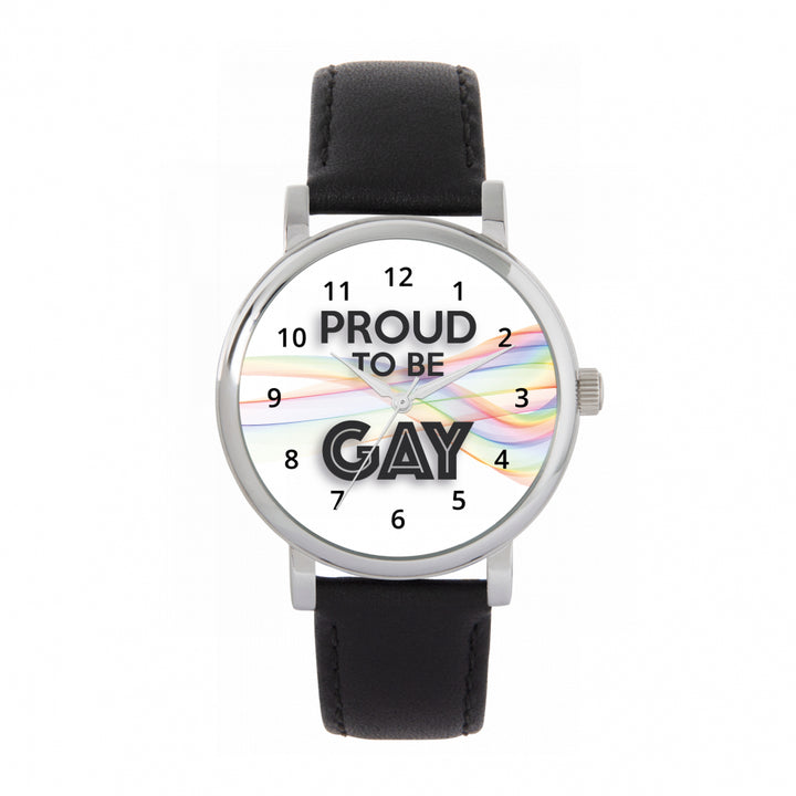 38mm Pride Rainbow Ribbon Proud Watch