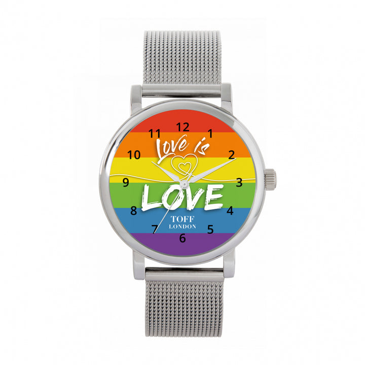 38mm Pride Love Is Love Watch