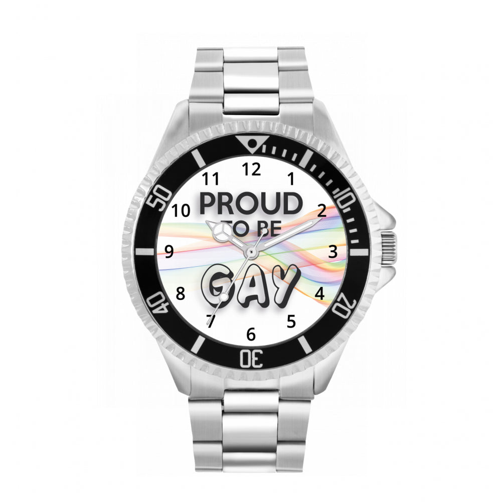 42mm Pride Rainbow Ribbon Proud Watch