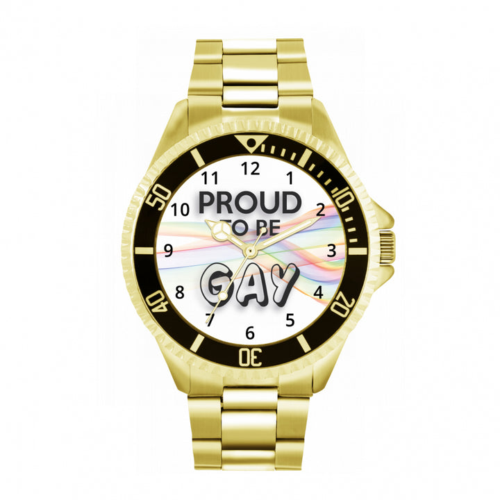 42mm Pride Rainbow Ribbon Proud Watch